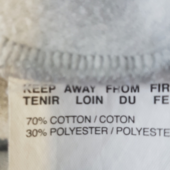 SzS Grey Puma mock neck hoodie - Picture 7 of 8